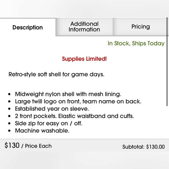 NWT NFL Starter Pullover - Kansas City Chiefs, XL - Picture 3 of 7